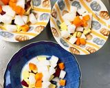 全てレンジ温野菜卵梅味噌味チャンプル作り方6写真