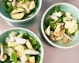 全てレンジ温野菜卵梅味噌味チャンプル作り方16写真