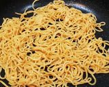 大葉香る焼きそばのラップサンド作り方8写真