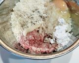 簡単ハンバーグ★包み焼き★チーズイン作り方3写真