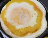 簡単朝ごはん！カラフル目玉焼き作り方3写真