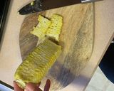 コーンの卵スープ作り方3写真