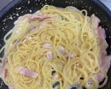 ワンパンで簡単!生クリ不使用カルボナーラ作り方6写真