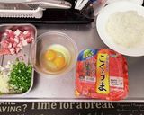 しっとりふわふわ☆焼肉屋さんのキムチ炒飯作り方1写真