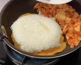 しっとりふわふわ☆焼肉屋さんのキムチ炒飯作り方4写真