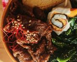 BBQ韓国牛肉弁当★漬け込み★下味冷凍可作り方8写真