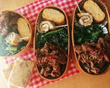 BBQ韓国牛肉弁当★漬け込み★下味冷凍可作り方9写真