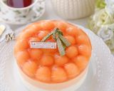 まるっと♡メロンムースケーキ作り方35写真