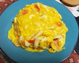 【簡単】ワンパンで作る天津飯【減塩】作り方5写真
