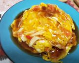 【簡単】ワンパンで作る天津飯【減塩】作り方9写真
