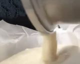 桃の豆腐レアチーズケーキ作り方3写真