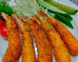 エビフライ(バナメイえびを使って。)作り方10写真