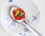 セミドライトマト&水切りYGのアミューズ作り方6写真