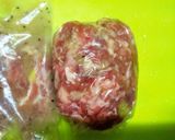 神技 牛すじステーキ&ハンバーグ作り方6写真