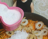 リカちゃん♡人参とちくわとひじきの煮物ꕤ作り方7写真