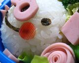 キャラ弁♪ガチャガチャケースで豚ちゃん♪作り方6写真