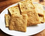糖質制限！油揚げミルフィーユ作り方3写真