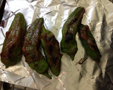 万願寺とうがらしのごまみそ焼き作り方4写真