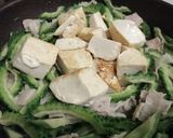 ★夏の定番★豆腐多め★ゴーヤチャンプル作り方4写真
