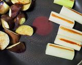 ゴマ油Wナス&長いネギ❀お味噌汁作り方4写真
