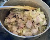 フィリピン風野菜と豚のココナッツミルク煮作り方3写真