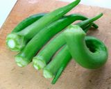 花オクラとオクラの酢の物作り方3写真