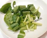 冷凍食品アレンジ☆ 焼おにぎりにあんかけ作り方1写真