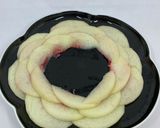 桃一個です、飾り付けでこんなに綺麗なバラ作り方10写真