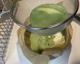 生クリームなし♪バスク風抹茶チーズケーキ作り方6写真
