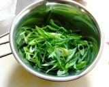 軽い食感が旨い！豆苗と小海老のかき揚げ作り方1写真