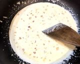 サーモンとほうれん草のクリームパスタ作り方3写真