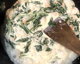 サーモンとほうれん草のクリームパスタ作り方4写真