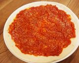 作置きトマトソースdeお手軽マルゲリータ作り方1写真