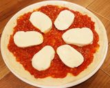 作置きトマトソースdeお手軽マルゲリータ作り方2写真