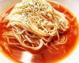 野菜ジュースで四川風そうめん作り方8写真