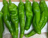 万願寺とうがらしの素揚げ作り方1写真