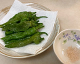 万願寺とうがらしの素揚げ作り方4写真