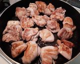 エスニック風☆鶏もも肉の玉ねぎ甘酢タレ作り方3写真