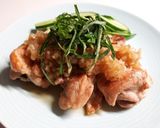 エスニック風☆鶏もも肉の玉ねぎ甘酢タレ作り方4写真