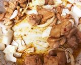 たっぷりチーズが美味♡チーズタッカルビ丼作り方4写真