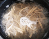 舞茸と万願寺とうがらしの和そばパスタ作り方1写真
