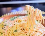 めちゃくちゃ濃厚な明太子クリームパスタ作り方8写真