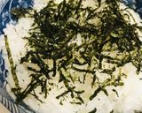 お茶漬け●お茶漬け海苔に刻み海苔プラス作り方1写真