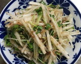大根とかいわれのおかかさっぱり和え作り方3写真