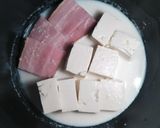 女性向け☆豆腐とベーコンのミルクスープ作り方3写真