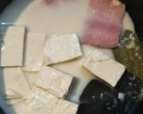 女性向け☆豆腐とベーコンのミルクスープ作り方4写真