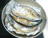 フライパンで簡単☆生サンマの塩焼き♫作り方4写真