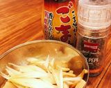簡単　めんまみょうが作り方3写真