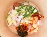 出汁パック使用♬簡単キムチチゲ作り方3写真