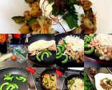 ゴーヤとサラダ豆のエスニックうどん作り方1写真